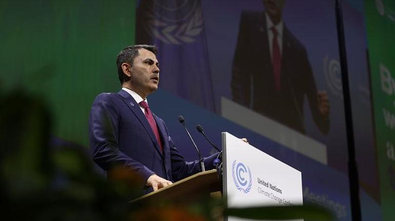 Bakan Kurum Bonn’da COP31 Eylem Gündemi’nin 10 önemli başlığını ve 6 hedefini açıkladı