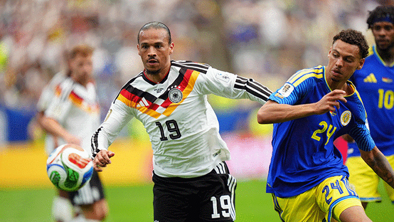 Almanya Curaçaoyu dağıttı, Leroy Sane mest etti Büyük emek verdi