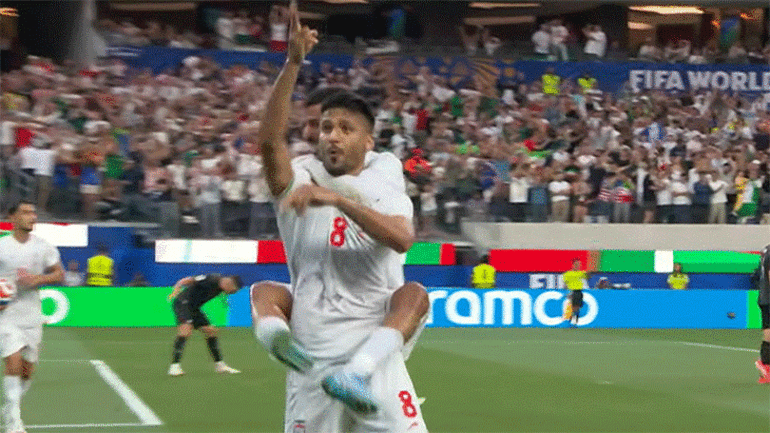Dünya Kupasında İranlı yıldız Mohebi’nin silah işaretli gol sevinci olay oldu Hemen uçağa binip dönmemizi istediler