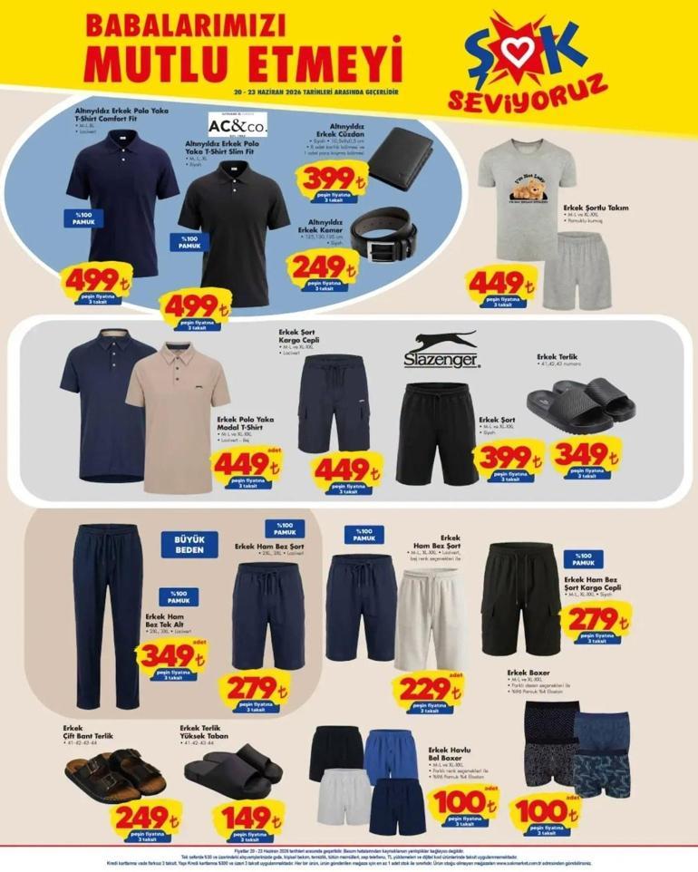 BU HAFTAKİ ŞOK AKTÜEL KATALOĞU 20-23 HAZİRAN | ŞOK 20-23 Haziran aktüel kataloğunda hangi ürünle satışa sunuldu Polo Yaka Tişört, Klima, Led Monitör, 6+1 Pasta Servis Seti, Ayaklı Kek Tabağı