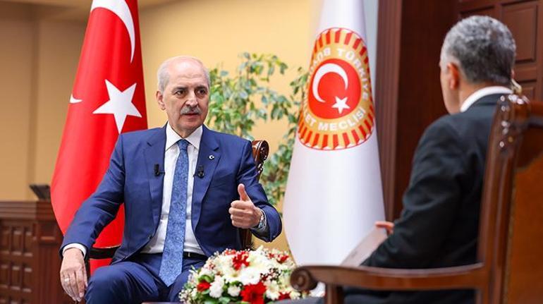 TBMM Başkanı Kurtulmuştan CNN Türkte terörsüz Türkiye mesajı: Çıkarılacak yasa asla af niteliğinde olmayacak