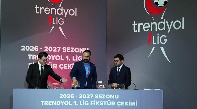 1. Ligde 2026-27 sezonu öncesi fikstür çekildi