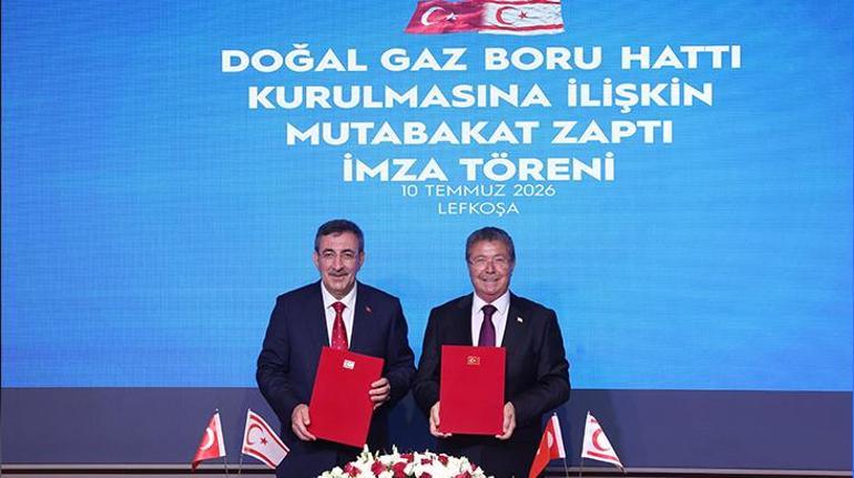 Kıbrıs’a Doğal Gaz çıkarması Akdeniz’in altından boru hattı ile bağlanacak