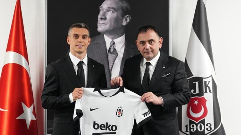 Beşiktaş, Leandro Trossardın maaşını ve bonservisini duyurdu İmza töreni açıklaması