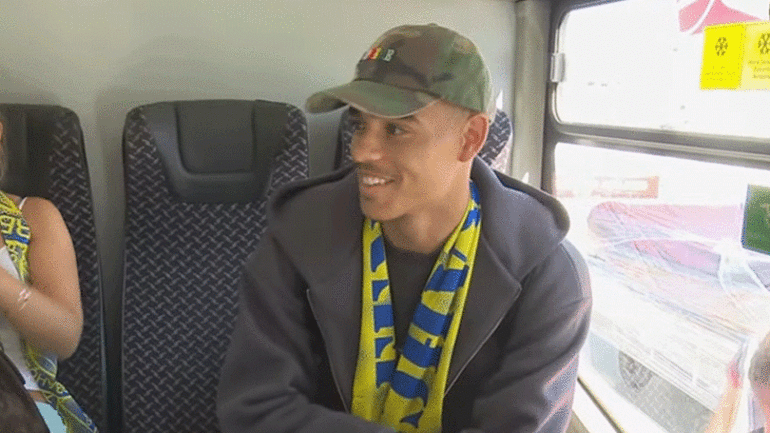 Fenerbahçenin yeni transferi Mason Greenwood İstanbula geldi Maceraya başlamak için hazırım