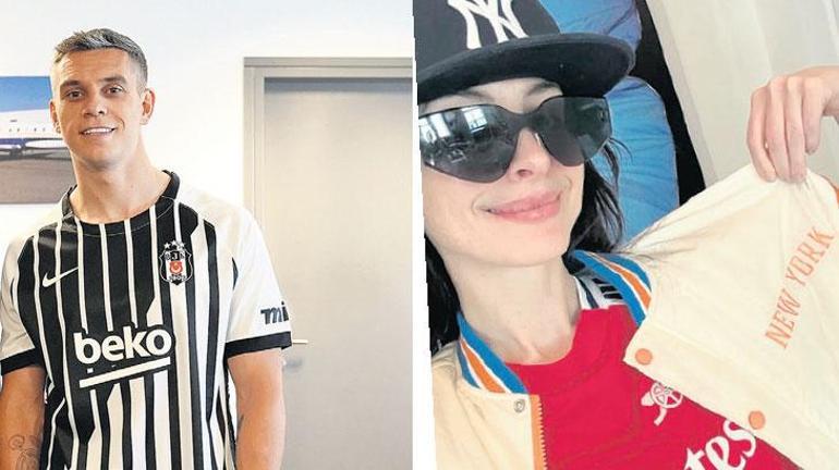 Kırmızı halıdan tribüne Anne Hathaway