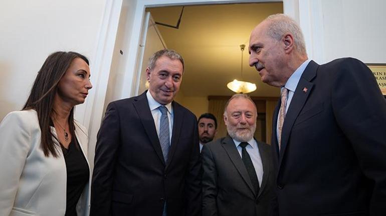 TBMM Başkanı Kurtulmuştan liderler turu