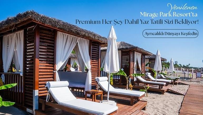 Yenilenen Mirage Park Resort’ta Premium Her Şey Dahil Tatil Dünyasını Keşfedin