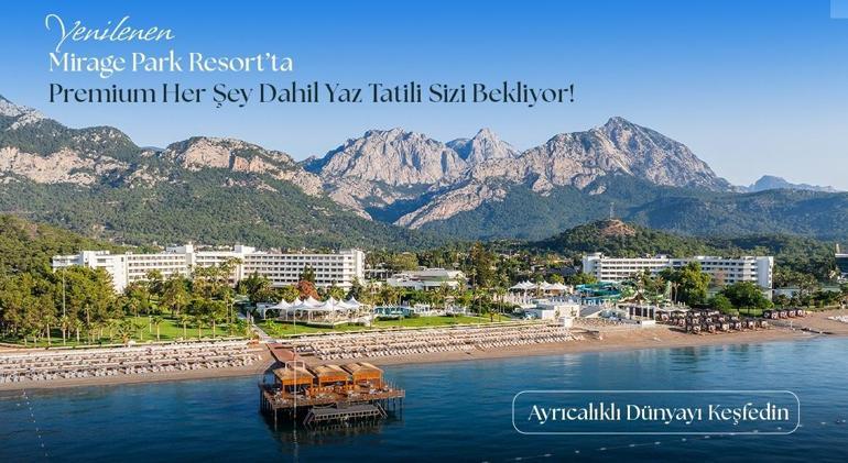 Yenilenen Mirage Park Resort’ta Premium Her Şey Dahil Tatil Dünyasını Keşfedin