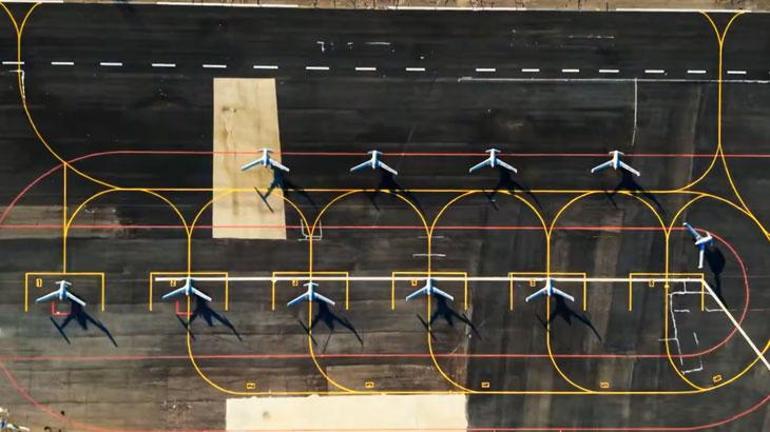 Baykar’dan gökyüzünde güç gösterisi K2’ler sürü halinde havalandı