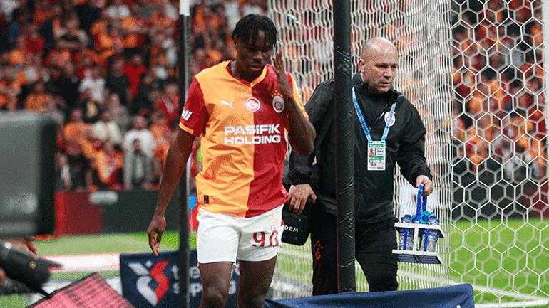 Süper Ligdeki Çorum FK maçı öncesi Galatasaraya Singodan kötü haber