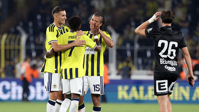Avrupada galibiyet sonrası Halil Özerden övgü Işıl ışıl bir Fenerbahçe izledik