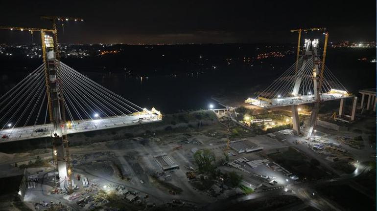Kanal İstanbulun dev köprüsü 15 Temmuz Şehitler Köprüsü ve FSMyi geride bırakacak