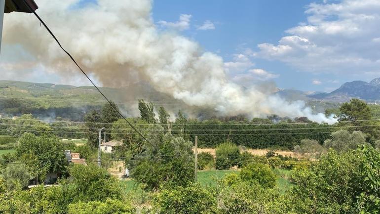 3 ilde orman yangını alarmı Antalya ve Muğlada alevler kontrol altına alındı; Aydında müdahale sürüyor