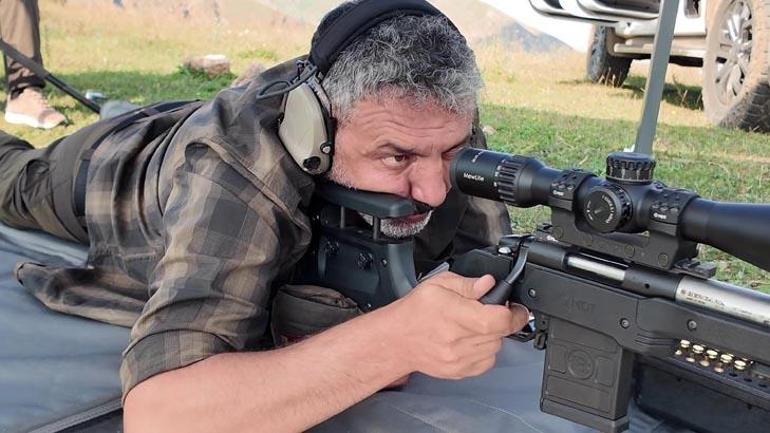 Erzurumda 110 metreden imkansızı denedi Gazi polisin öğrencisi tek atışla başardı