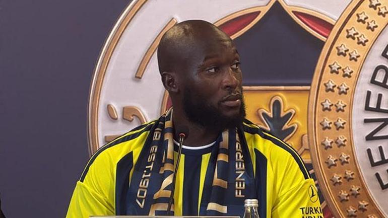 Fenerbahçede yeni transfer Romelu Lukaku için imza töreni Türkiye benim ikinci evim