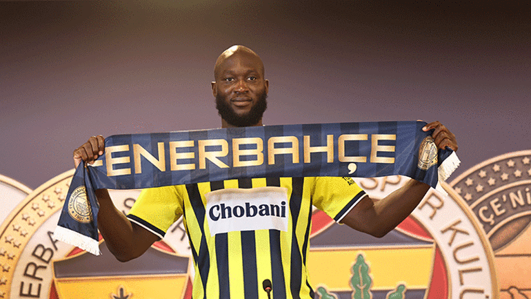 Fenerbahçede yeni transfer Romelu Lukaku için imza töreni Türkiye benim ikinci evim