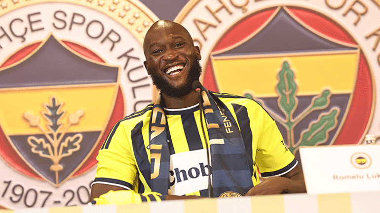 Fenerbahçede yeni transfer Romelu Lukaku için imza töreni Türkiye benim ikinci evim