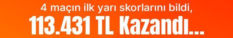 4 maçın ilk yarı skorlarını bildi, 113.431 TL Kazandı…