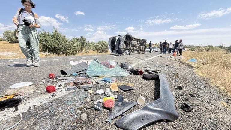 Diyarbakırda nişan yolunda katliam gibi kaza Ölü sayısı 7ye yükseldi
