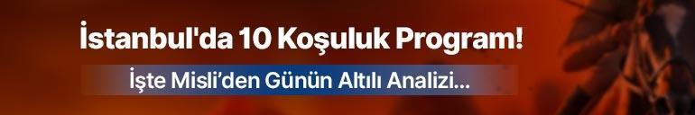 İstanbul’da 10 koşuluk program İşte Mi̇sli̇’den günün altılı anali̇zi̇
