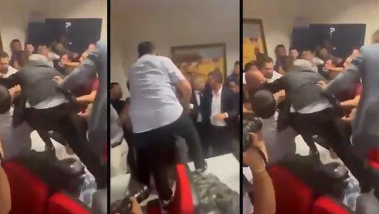 Son dakika... Menderes Belediyesi el değiştirdi CHP ve Yeni Partili üyeler birbirine girdi