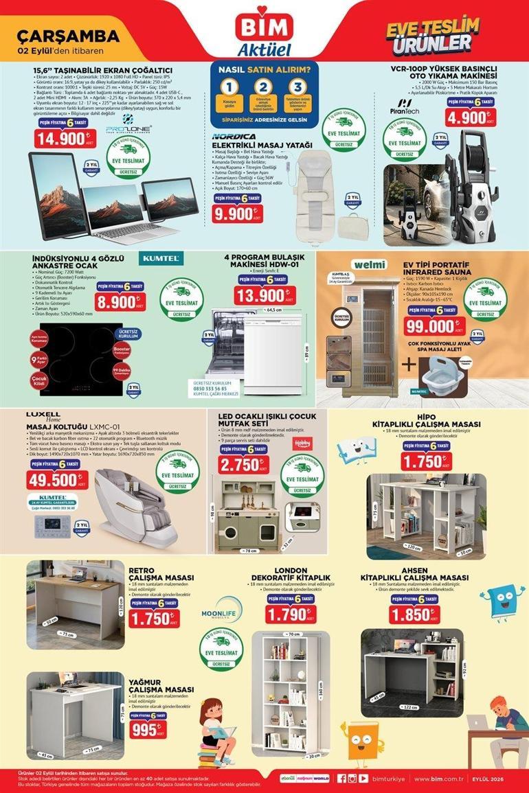 BUGÜN RAFLARDA 28 AĞUSTOS CUMA BİM AKTÜEL KATALOĞU | BİM 30 Ağustos Pazar aktüel kataloğunda hangi ürünler satışa çıkacak Profesyonel Saç Kurutma, Çay Makinesi Tea N More, Pilli Mini El Süpürgesi Gırgır, Cam Kettle, Toz Torbasız Süpürge...