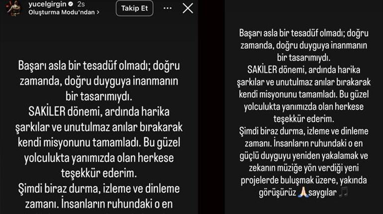 Hayranları şokta Sakiler Grubu dağıldı: Başarı asla bir tesadüf olmadı