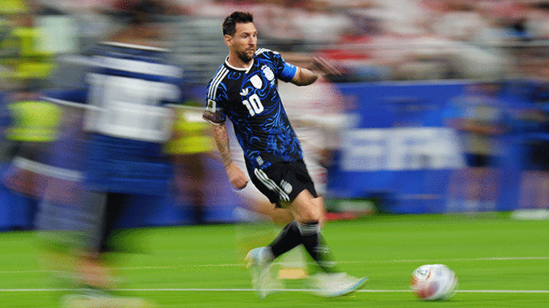 Lionel Messi, Arjantine kupalar ve rekorlarla veda etti