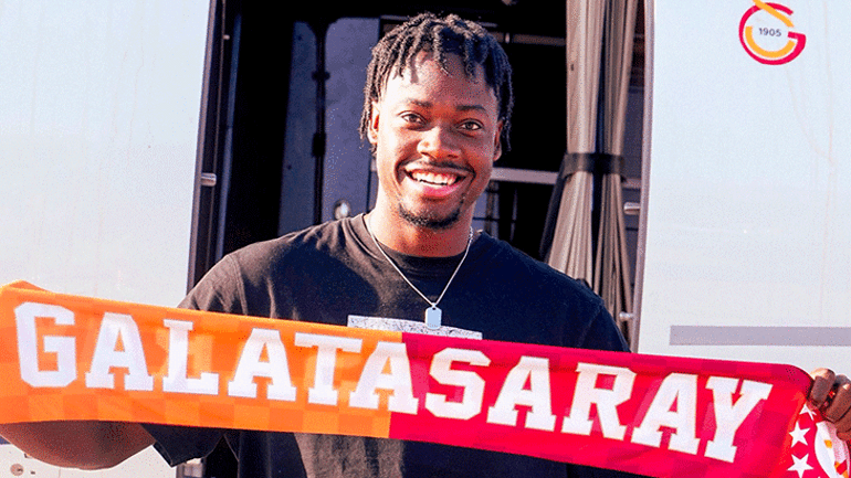 Galatasaray, Bitshiabu’yu kiraladığını resmen açıkladı Oyuncu İstanbula geldi