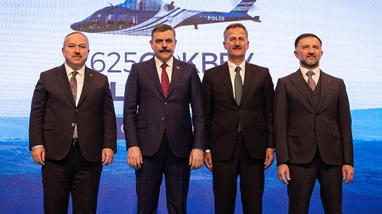 GÖKBEY helikopteri Emniyetin envaterinde Ekonomiye 35 milyar doların üzerinde katkı