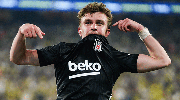 Beşiktaşa derbide Rıdvan Yılmaz şoku Golünü attı, oyuna devam edemedi