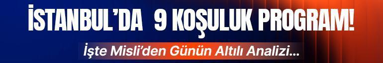 İstanbulda 9 koşuluk program İşte Misliden günün altılı analizi...