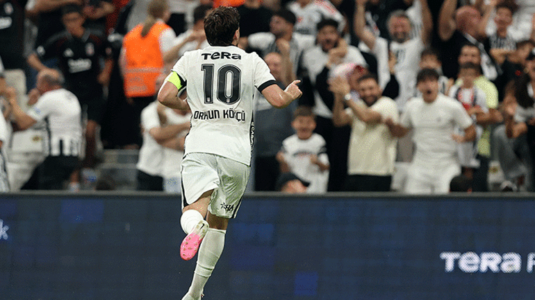 Beşiktaşta derbi galibiyeti sonrası Orkun Kökçüden taraftara mesaj Bu daha başlangıç