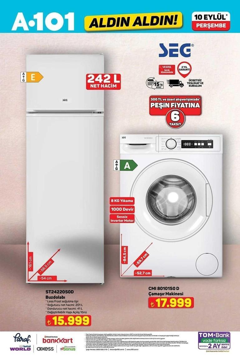 YARIN 10 EYLÜL A101 KATALOĞU SATIŞTA A101 Aldın Aldın 10 Eylül aktüel kataloğunda hangi ürünler satışa çıkacak Çelik Matara Otobüs, Stant Baharatlık 3lü, Erzak Kabı, Kristal Şekerlik, Çok Amaçlı Sunum Tepsisi...