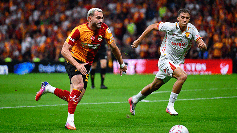 Galatasarayda Victor Osimhenden Barış Alper Yılmaza destek