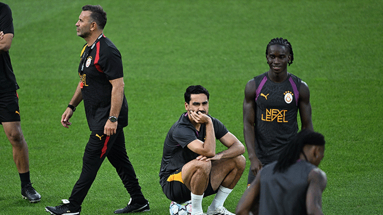 Galatasarayda İlkay Gündoğan formayı unuttu