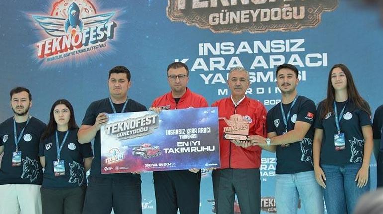 Mardin’de TEKNOFEST İnsansız Kara Aracı Yarışması tamamlandı