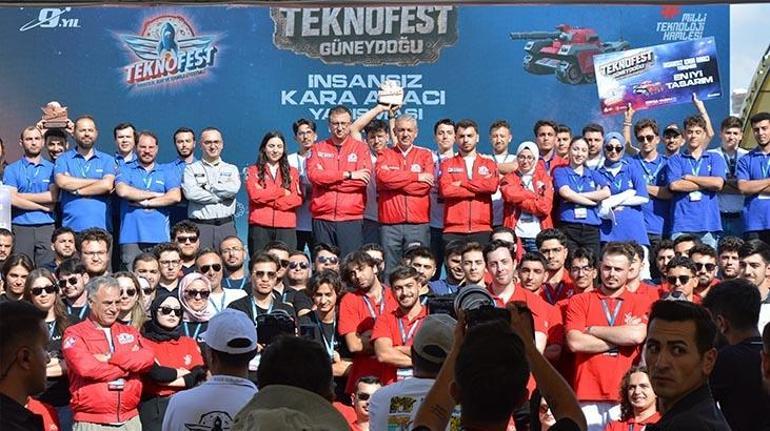 Mardin’de TEKNOFEST İnsansız Kara Aracı Yarışması tamamlandı