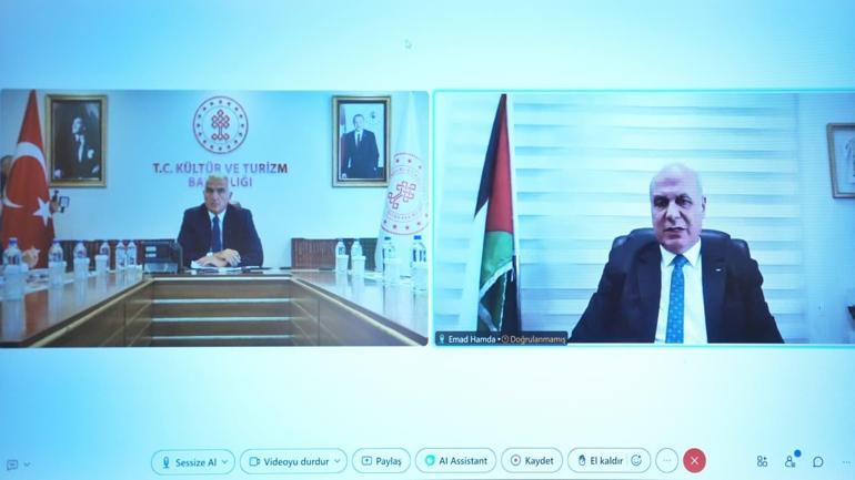 Türkiye ve Filistin’den kültürel mirası korumak için iş birliği