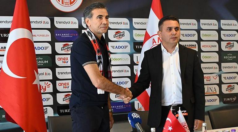 Antalyasporun yeni teknik direktörü Osman Özköylü oldu