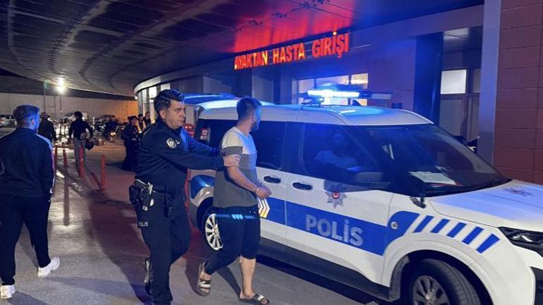 Eşi tarafından zorla tutulduğu kamyonetin kapısını açıp kendini yola attı