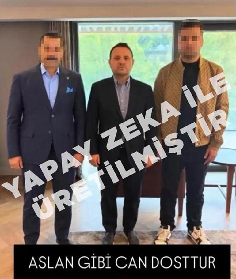 Yapay zeka görselli paylaşıma gözaltı Cumhurbaşkanı Erdoğan ve Bakan Gürlek’in yanına kendisini ekledi