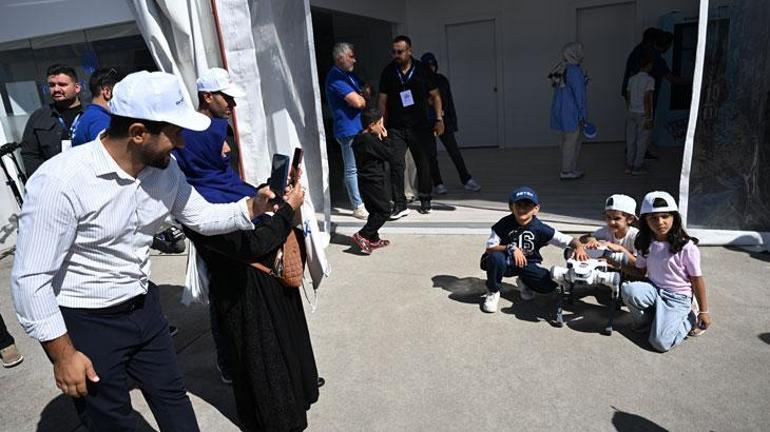 Şanlıurfalı çocuklar TEKNOFESTin robot köpeğine İsot ismini verdi