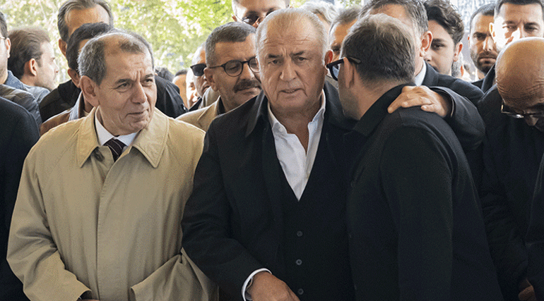 Galatasaray yöneticisi İbrahim Hatipoğlunun babası son yolculuğuna uğurlandı