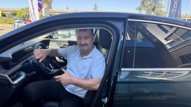 Togg Ayderin rengini aldı: Rizede ilgi odağı oldu