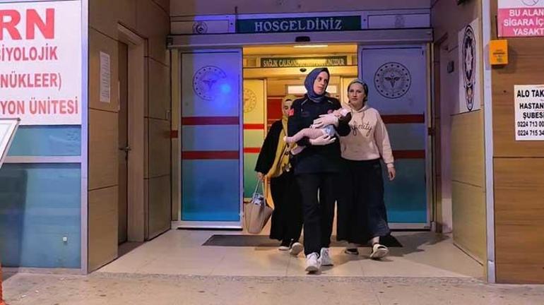 Kanepeden düşen 2 aylık bebeğin kafatası kırıldı Durumu ağır