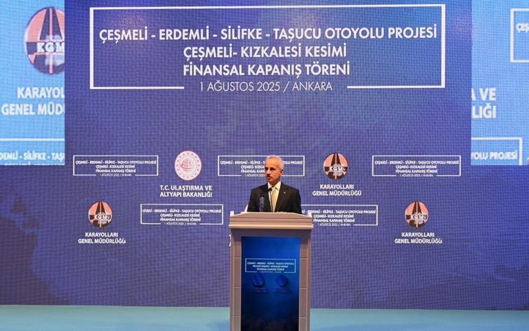 Bakan Uraloğlu tarihi açıkladı: İlk geçiş Pazartesi 2,5 saatlik yol 18 dakikaya düşüyor