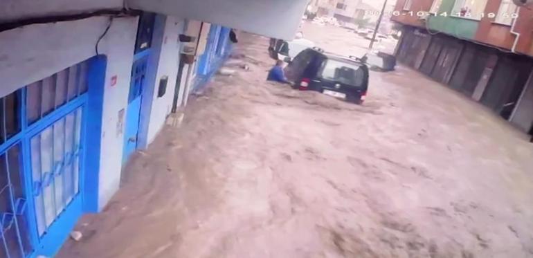 İstanbulda sel felaketinde yeni görüntü Anlatılacak gibi değil
