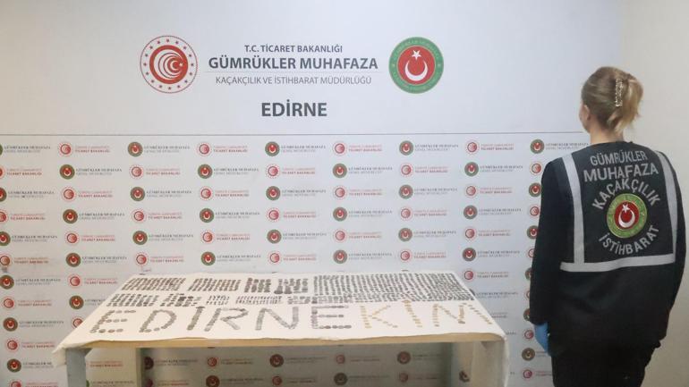 İpsala ve Kapıkule’de tarihi eser operasyonu TIR’lardan 7 bin 160 kültür varlığı çıktı